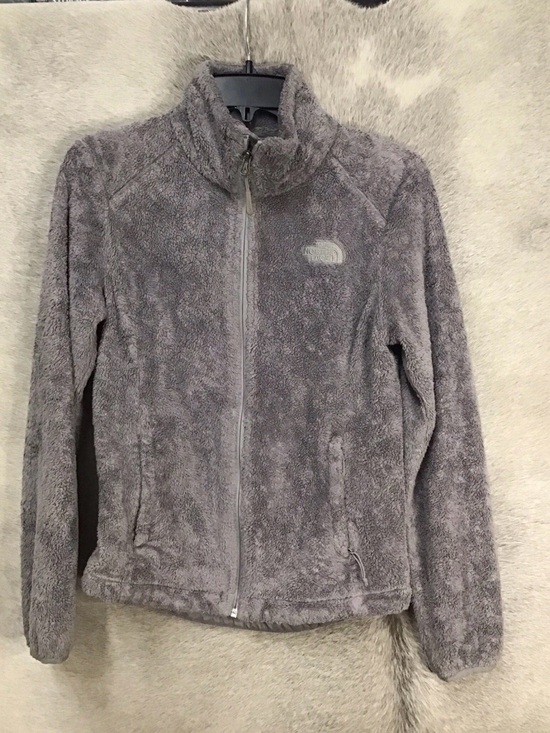 The North Face Jackets & Blazers - The North Face Women’s Heather Gray Plush Full-Zip Fleece Jacket